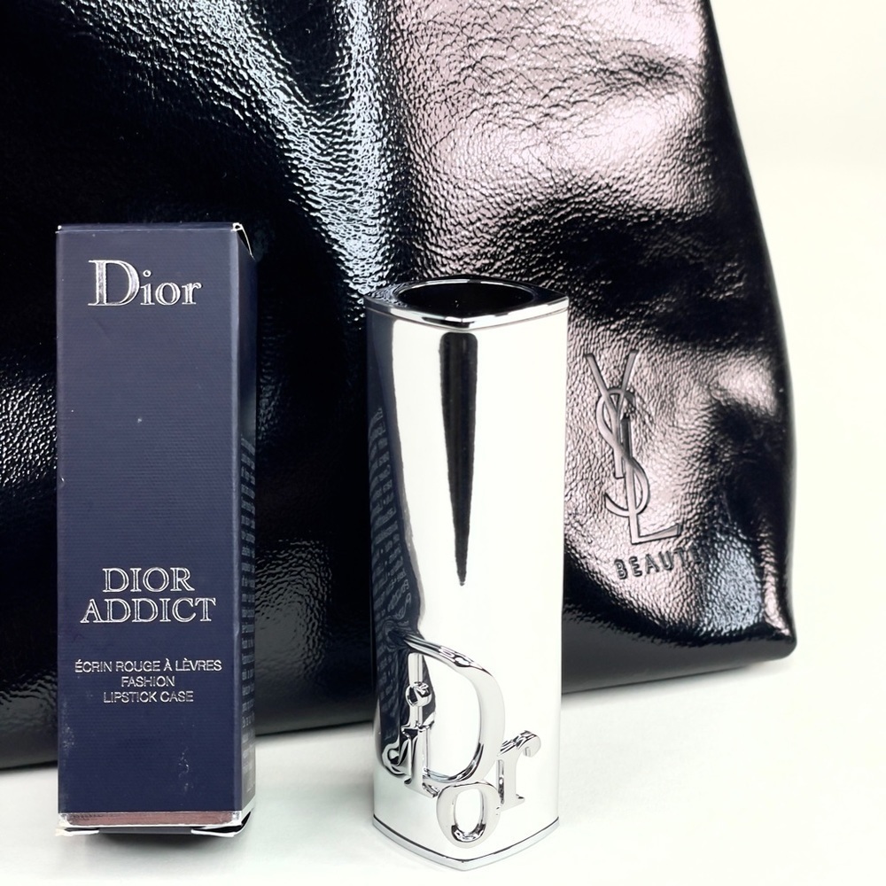 Brand New Yves Saint Lauren Pouch plus Dior Addict Refillable Lipstick Case - Picture 3 of 10